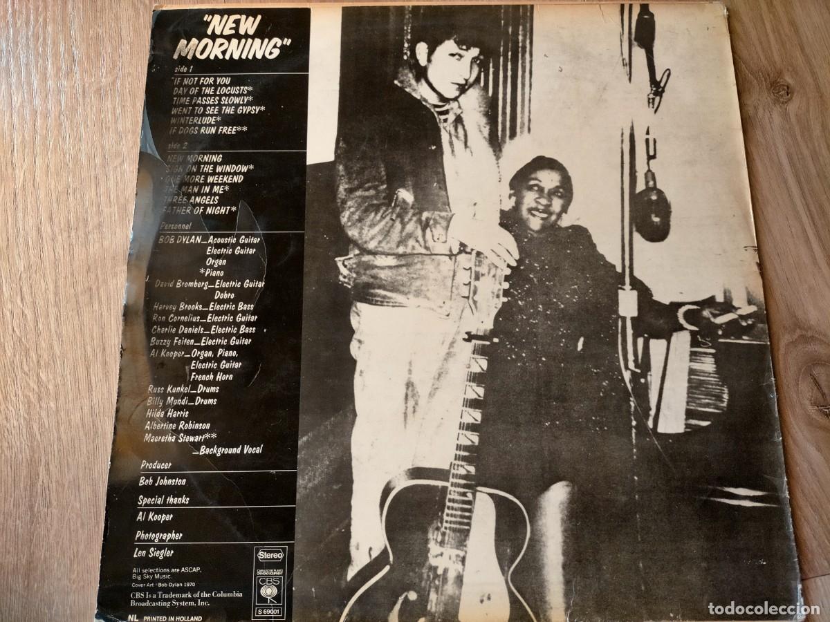 Discos de vinilo: BOB DYLAN-NEW MORNING - Foto 2