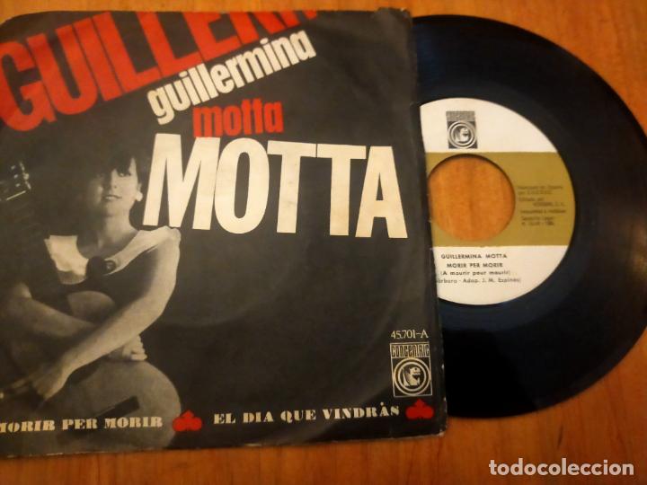 Discos de vinilo: GUILLERMINA MOTA - MORIR PER AMOR - SINGLE - Foto 3