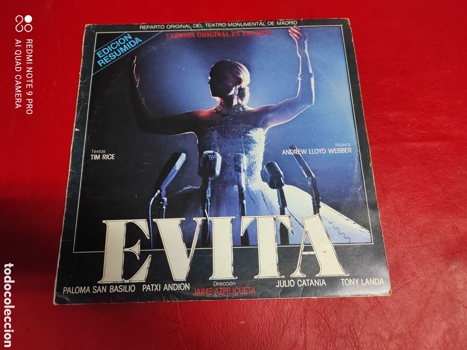 Discos de vinilo: LP evita, paloma San Basilio - Foto 1