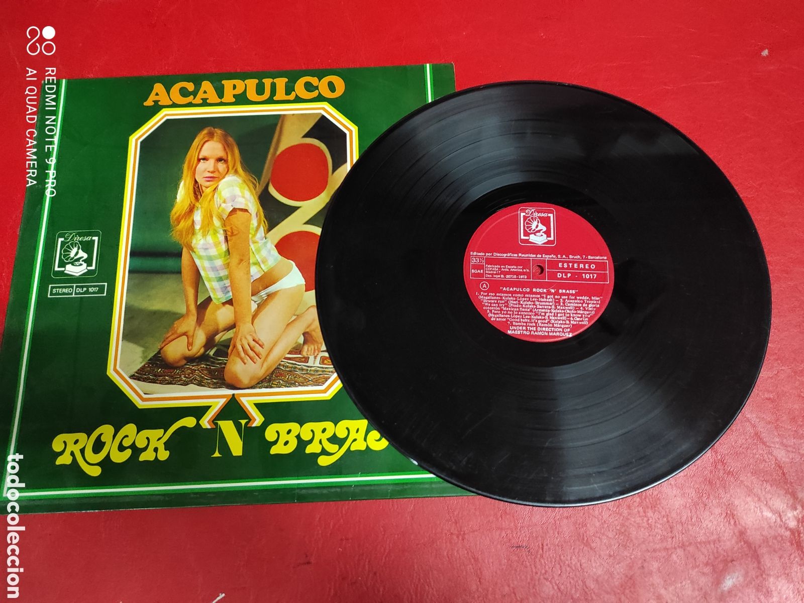Discos de vinilo: Ram&oacute;n M&aacute;rquez Acapulco rockn brass - Foto 3