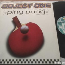 Discos de vinilo: OBJECT ONE ‎– PING PONG-MAXI-ESPAÑA-. Lote 371726271