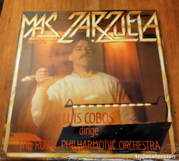 Discos de vinilo: LUIS COBOS - MAS ZARZUELA - LP - Foto 1