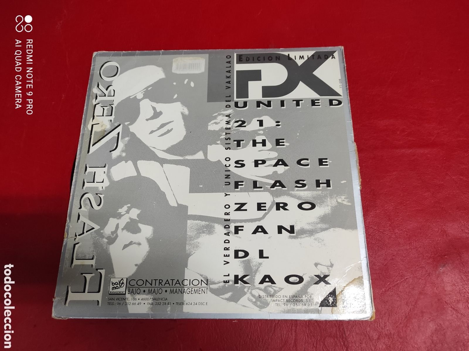 Discos de vinilo: Flash zero , edici&oacute;n limitada 1990 - Foto 2