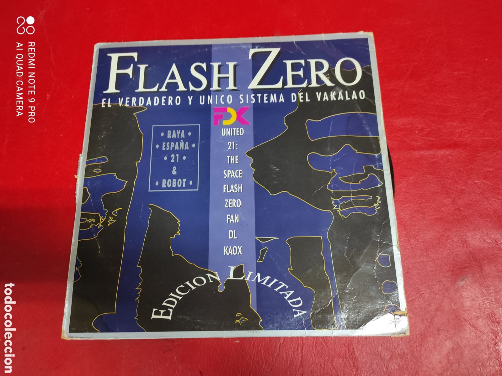 Discos de vinilo: Flash zero , edici&oacute;n limitada 1990 - Foto 1