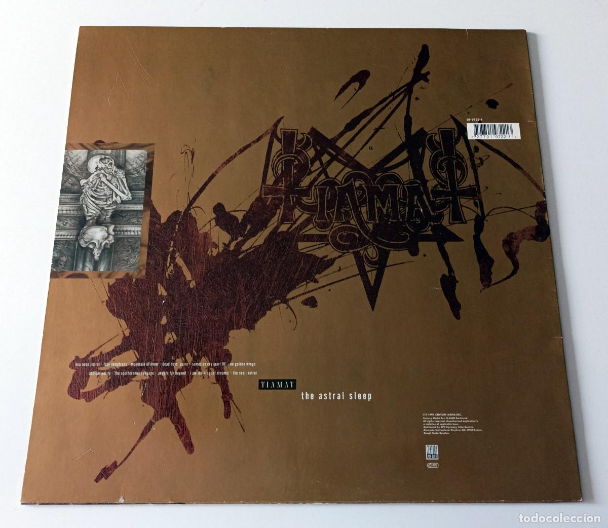 Discos de vinilo: LP TIAMAT - THE ASTRAL SLEEP - Foto 2