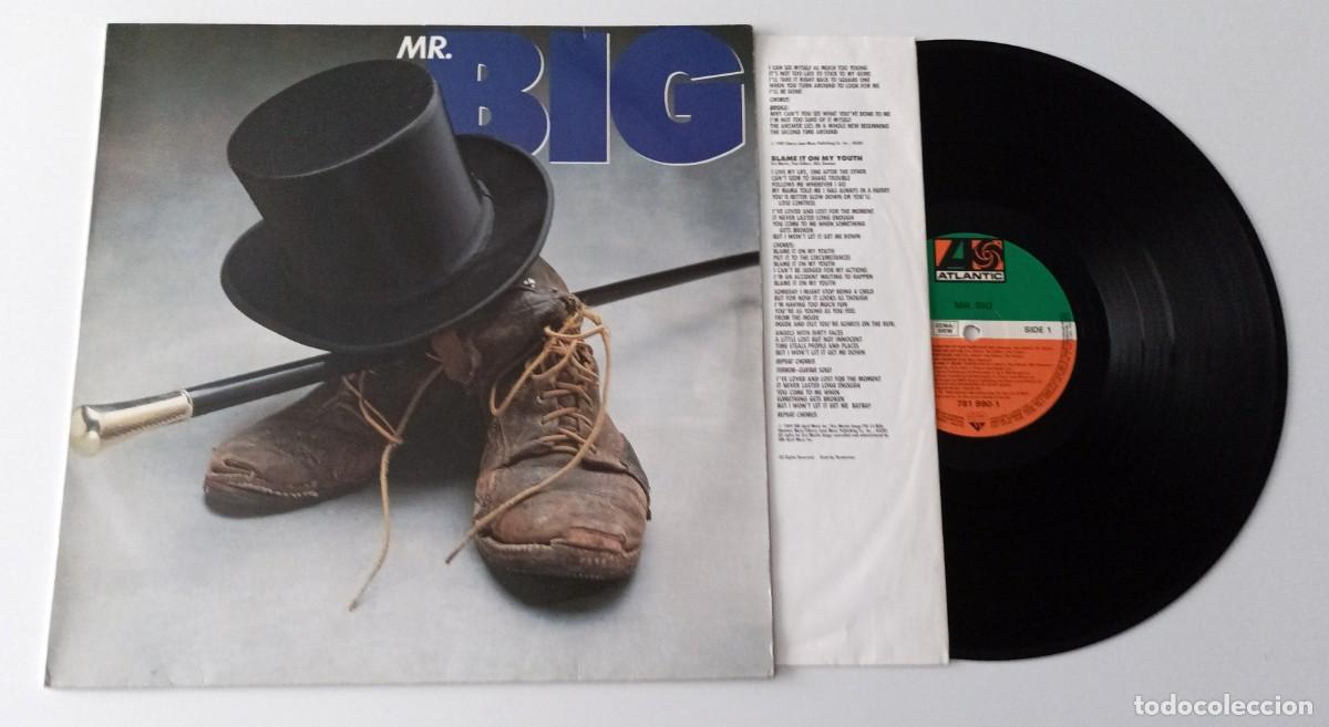 Discos de vinilo: LP Mr. BIG - Mr. BIG - Foto 3
