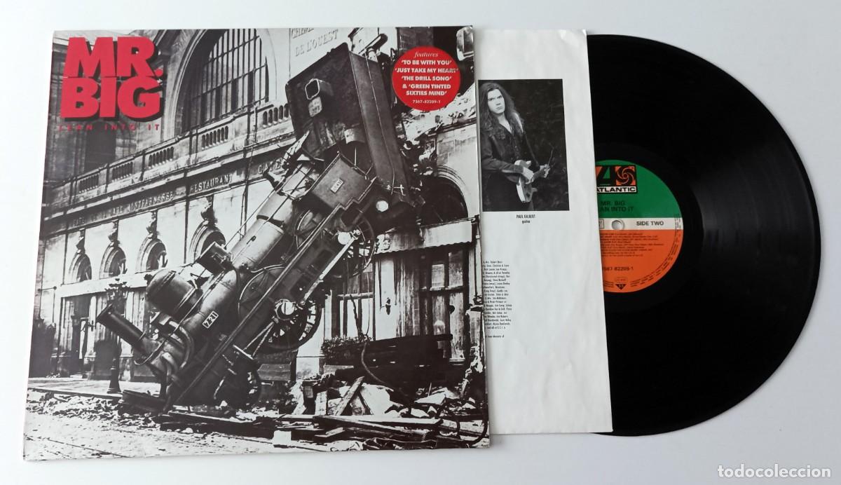Discos de vinilo: LP Mr. BIG - LEAN INTO IT - Foto 3