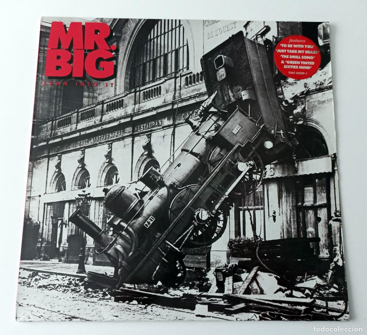 Discos de vinilo: LP Mr. BIG - LEAN INTO IT - Foto 1