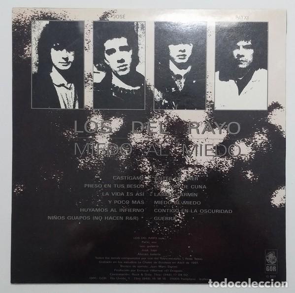 Discos de vinilo: Los Del Rayo &ndash; Miedo Al Miedo - Foto 2