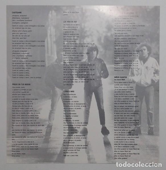 Discos de vinilo: Los Del Rayo &ndash; Miedo Al Miedo - Foto 3