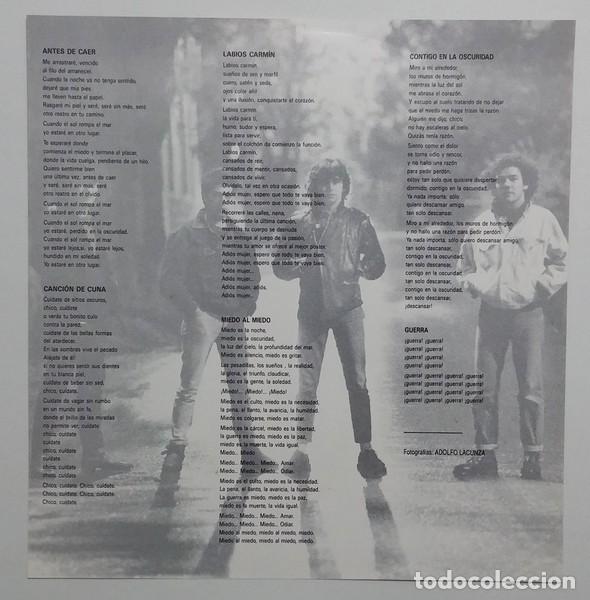 Discos de vinilo: Los Del Rayo &ndash; Miedo Al Miedo - Foto 4