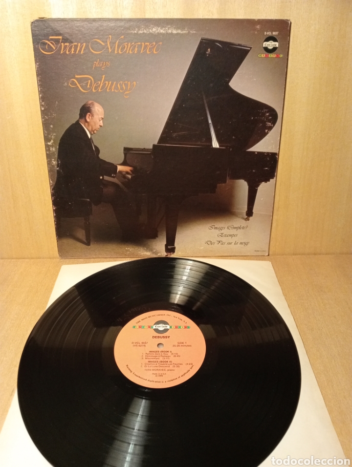 Discos de vinilo: Debussy. Iv&aacute;n Moravec. A&ntilde;o 1983. Edici&oacute;n USA. - Foto 1