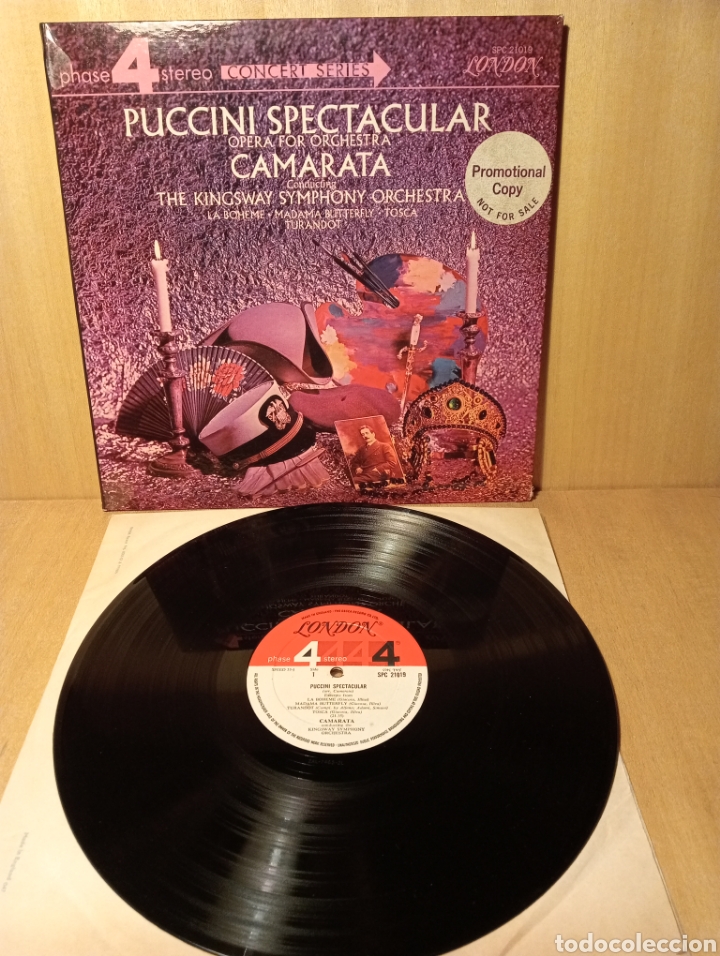 Camarata Puccini Spectacular Opera For Orchestra Reel To Reel high quality London Spc 21019 Kingsway Symphony