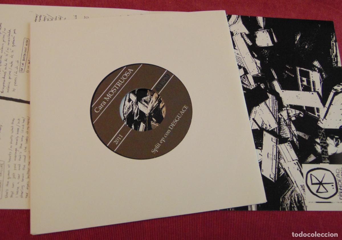 Discos de vinilo: Mostros / Desguace - EP COMPARTIDO 2011 A ESTRENAR - Foto 3