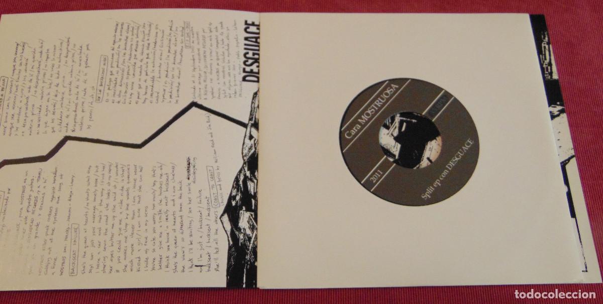 Discos de vinilo: Mostros / Desguace - EP COMPARTIDO 2011 A ESTRENAR - Foto 4