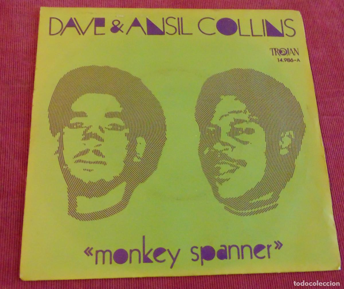 Discos de vinilo: Dave & Ansel Collins &ndash; Monkey Spanner - SINGLE 1971 - Foto 1