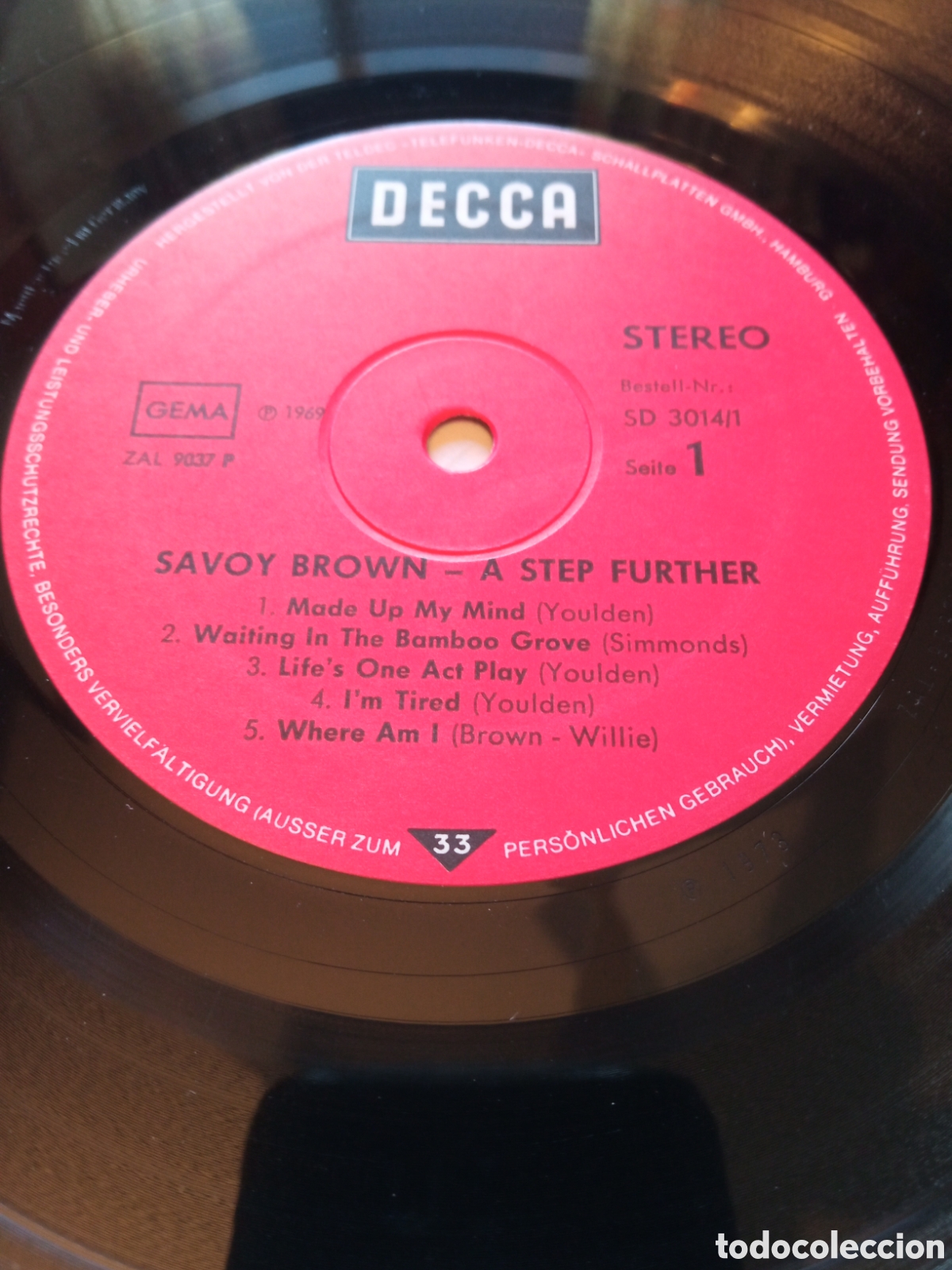 Discos de vinilo: Savoy Brown - A step further & Blue Matter - Foto 6