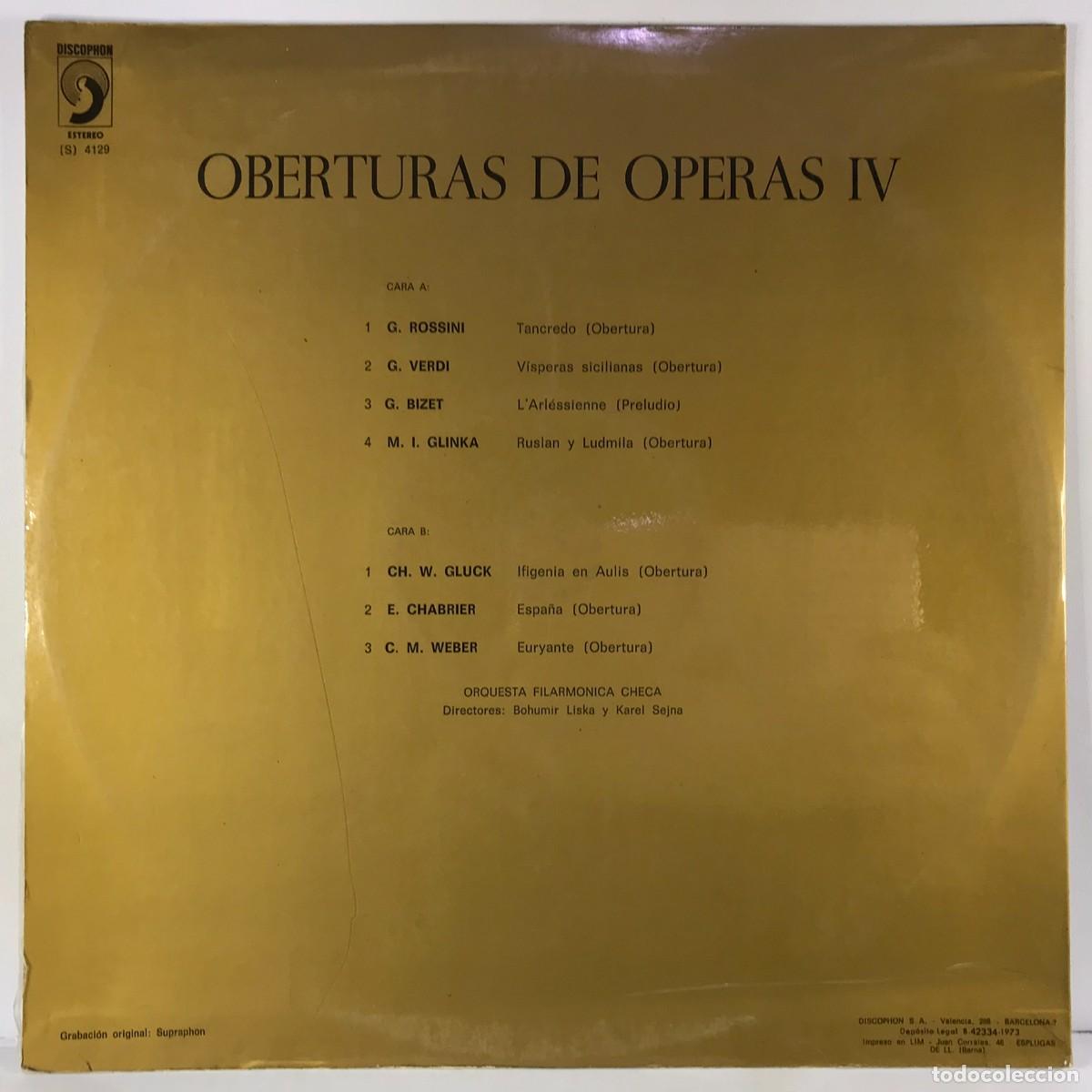 Discos de vinilo: Great Overtures ● Vinyl, LP, Compilation, SPAIN 1973 - Foto 2