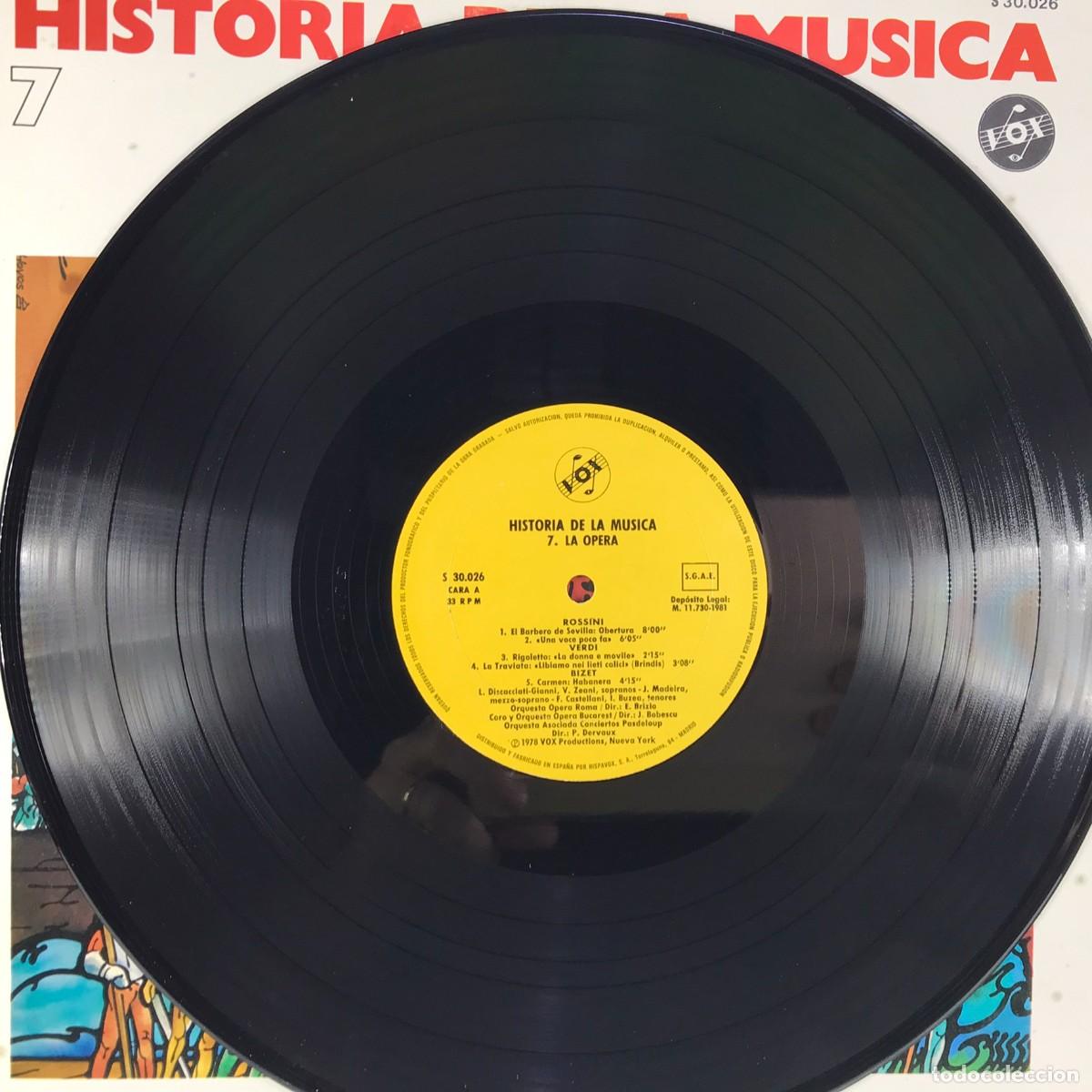 Discos de vinilo: Historia De La M&uacute;sica ● La &Oacute;pera - 7 ● - Foto 3