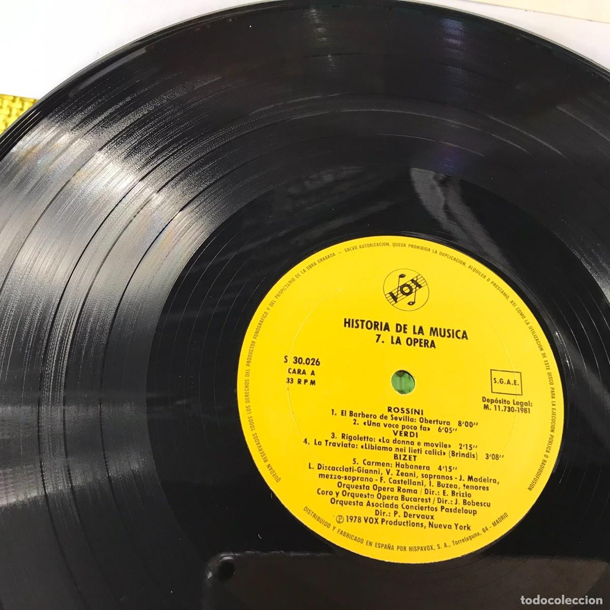Discos de vinilo: Historia De La M&uacute;sica ● La &Oacute;pera - 7 ● - Foto 5