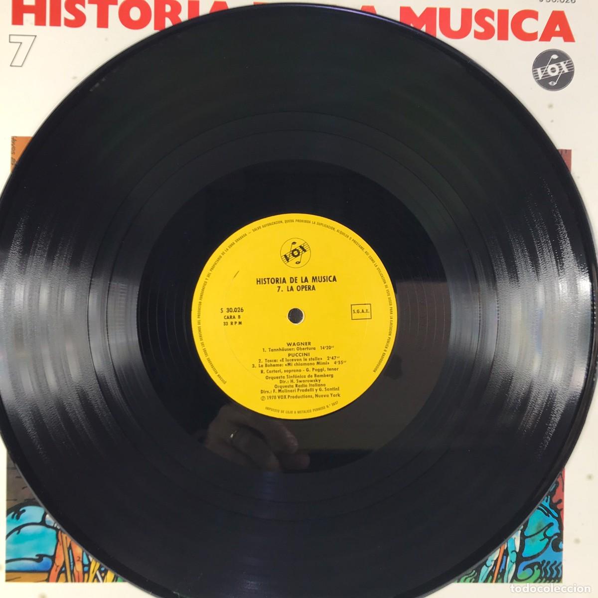 Discos de vinilo: Historia De La M&uacute;sica ● La &Oacute;pera - 7 ● - Foto 11