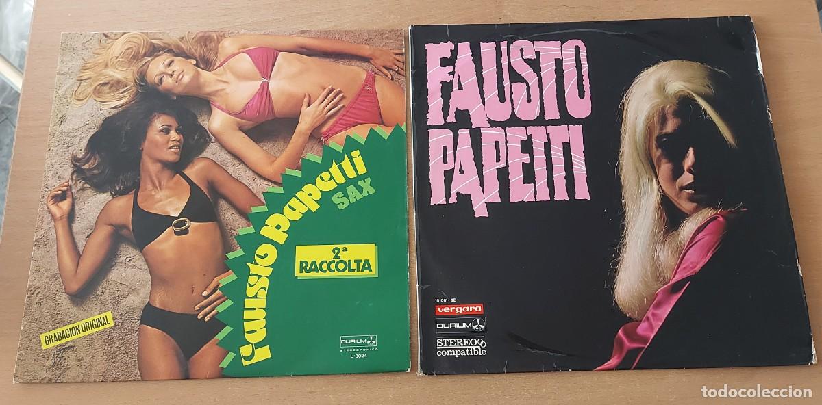 Discos de vinilo: 2 &aacute;lbum LP FAUSTO PAPETTI - Foto 1