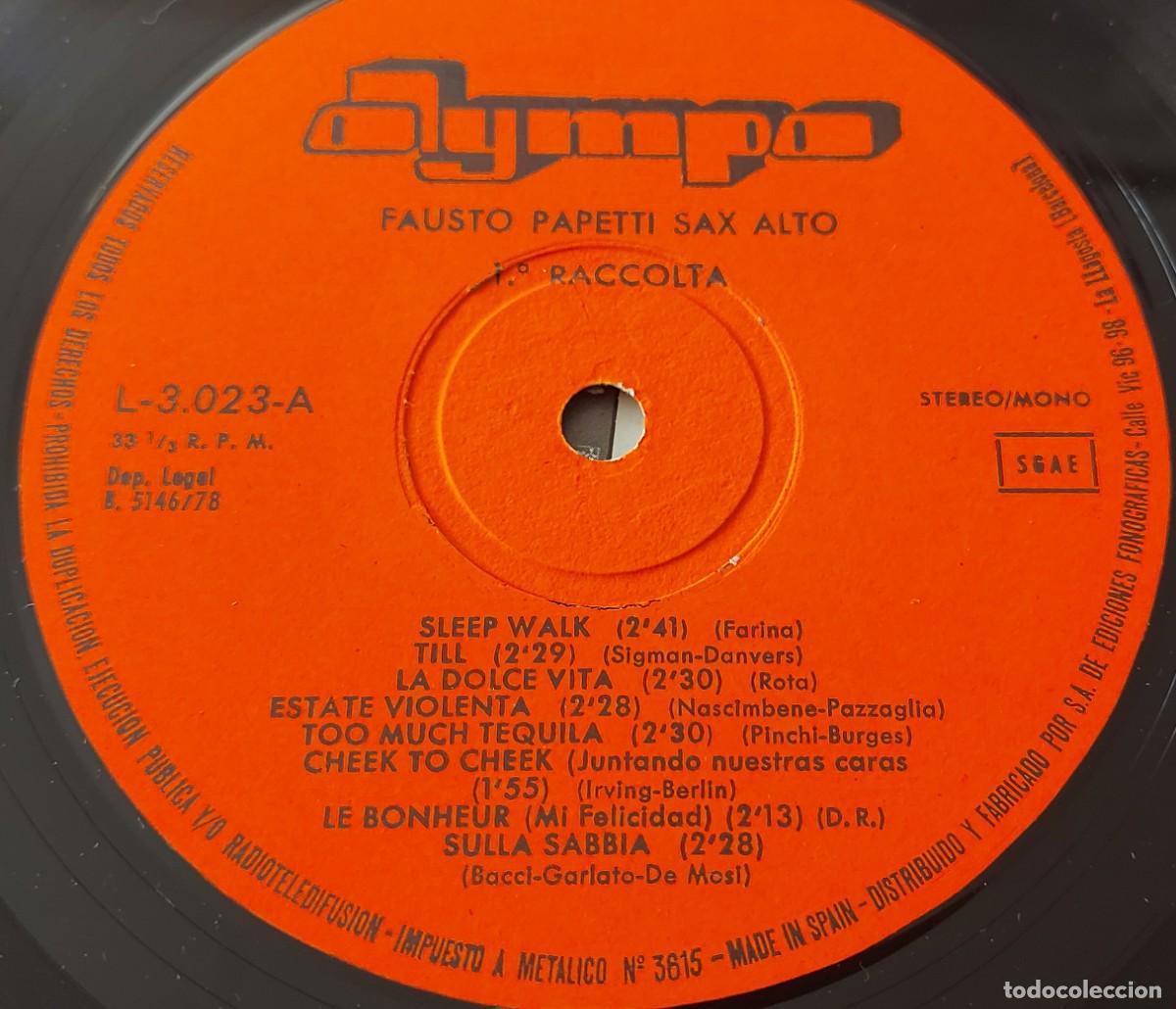 Discos de vinilo: 2 &aacute;lbum LP FAUSTO PAPETTI - Foto 5