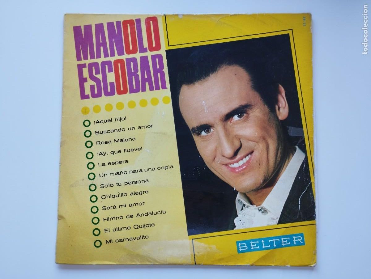 Discos de vinilo: Manolo Escobar. PEDIDO M&Iacute;NIMO 5 &euro; - Foto 1