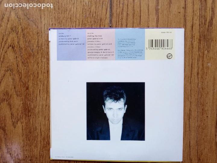 Discos de vinilo: Peter Gabriel - Solsbury Hill - shaking the tree - Foto 2