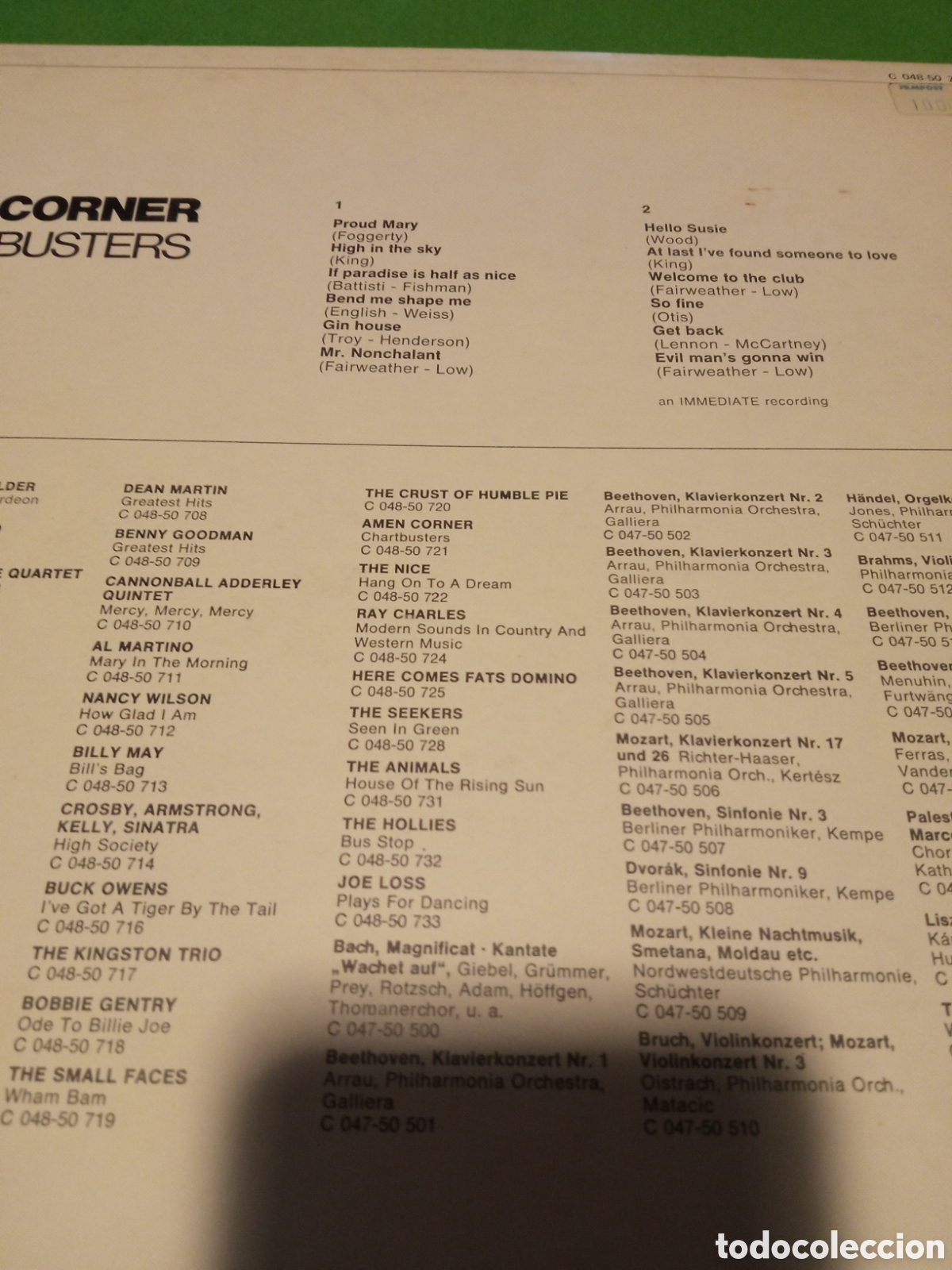 Discos de vinilo: Am&eacute;n Corner - Chart Busters - Foto 2