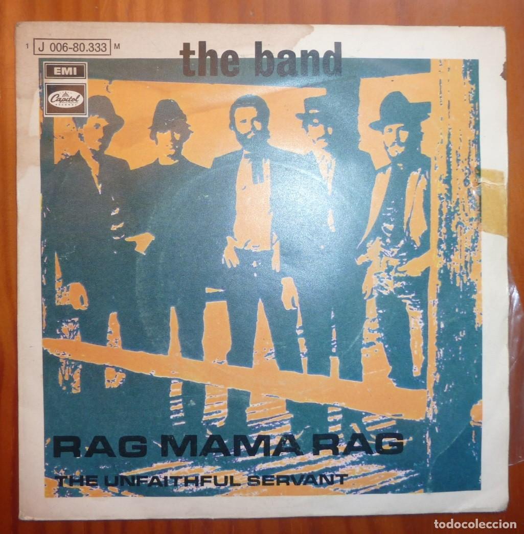 Discos de vinilo: THE BAND / RAG MAMA RAG / 1970 / SINGLE - Foto 1