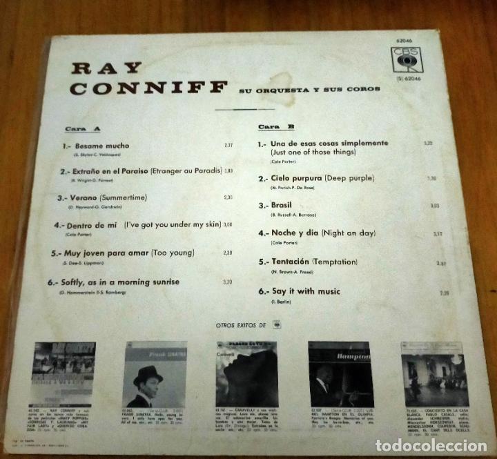 Discos de vinilo: RAY CONNIFF - SAY IT WITH MUSIC -LP - Foto 2