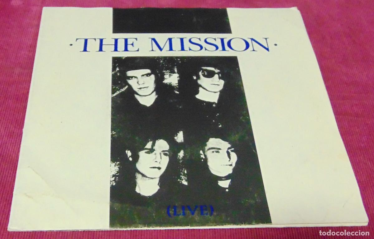 Discos de vinilo: The Mission &ndash; Live - EP dancing barefoot + 3 - Foto 1