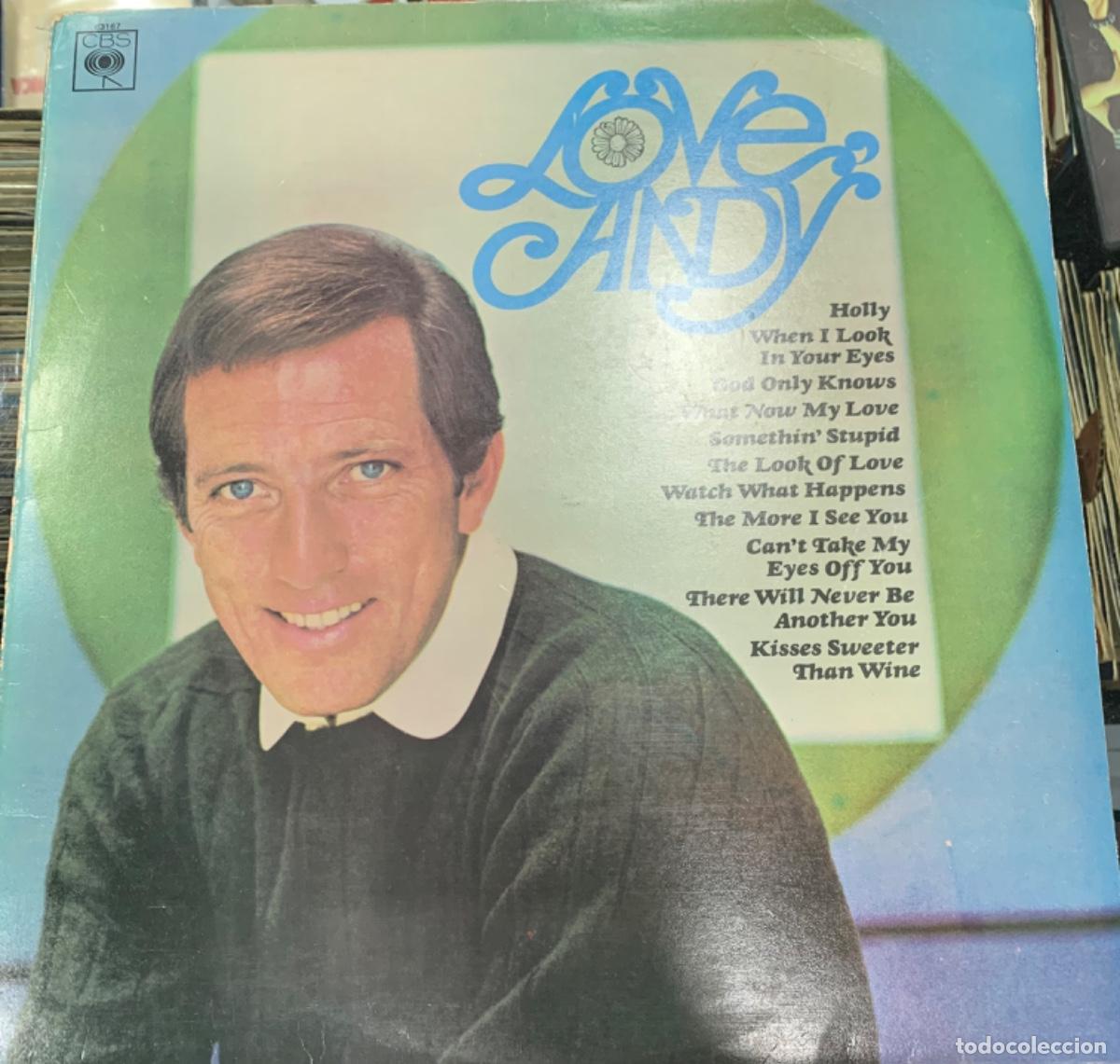Discos de vinilo: Andy Williams Love Andy - Foto 1