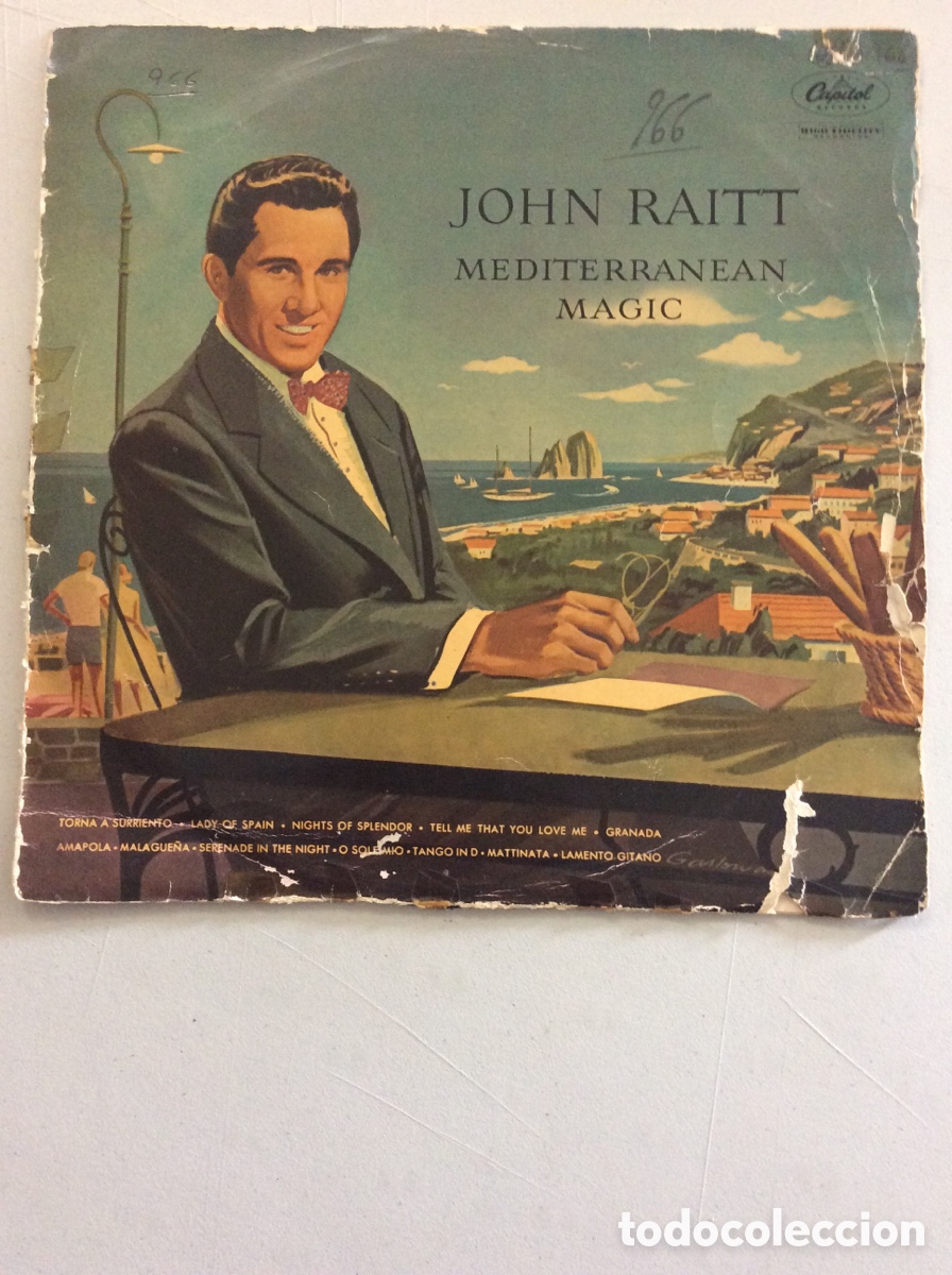 Discos de vinilo: John Raitt. Mediterranean magic. - Foto 1