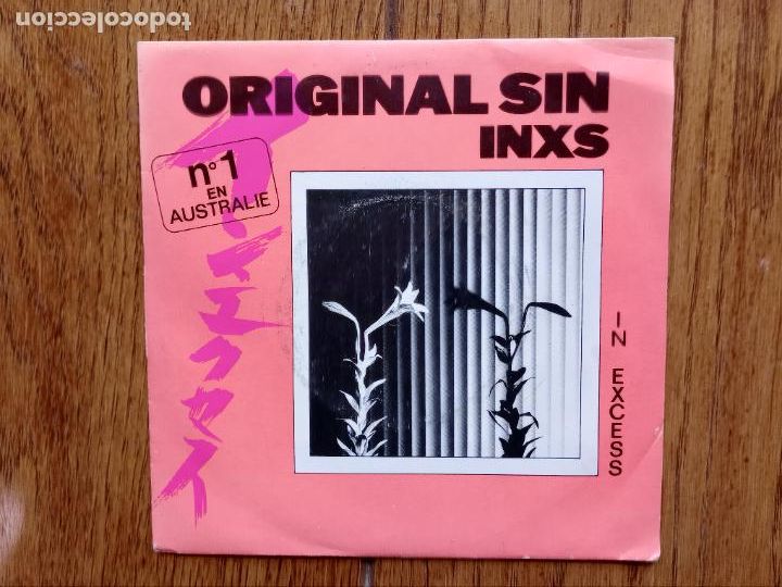 Discos de vinilo: Inxs - original sin + to look at you - Foto 1