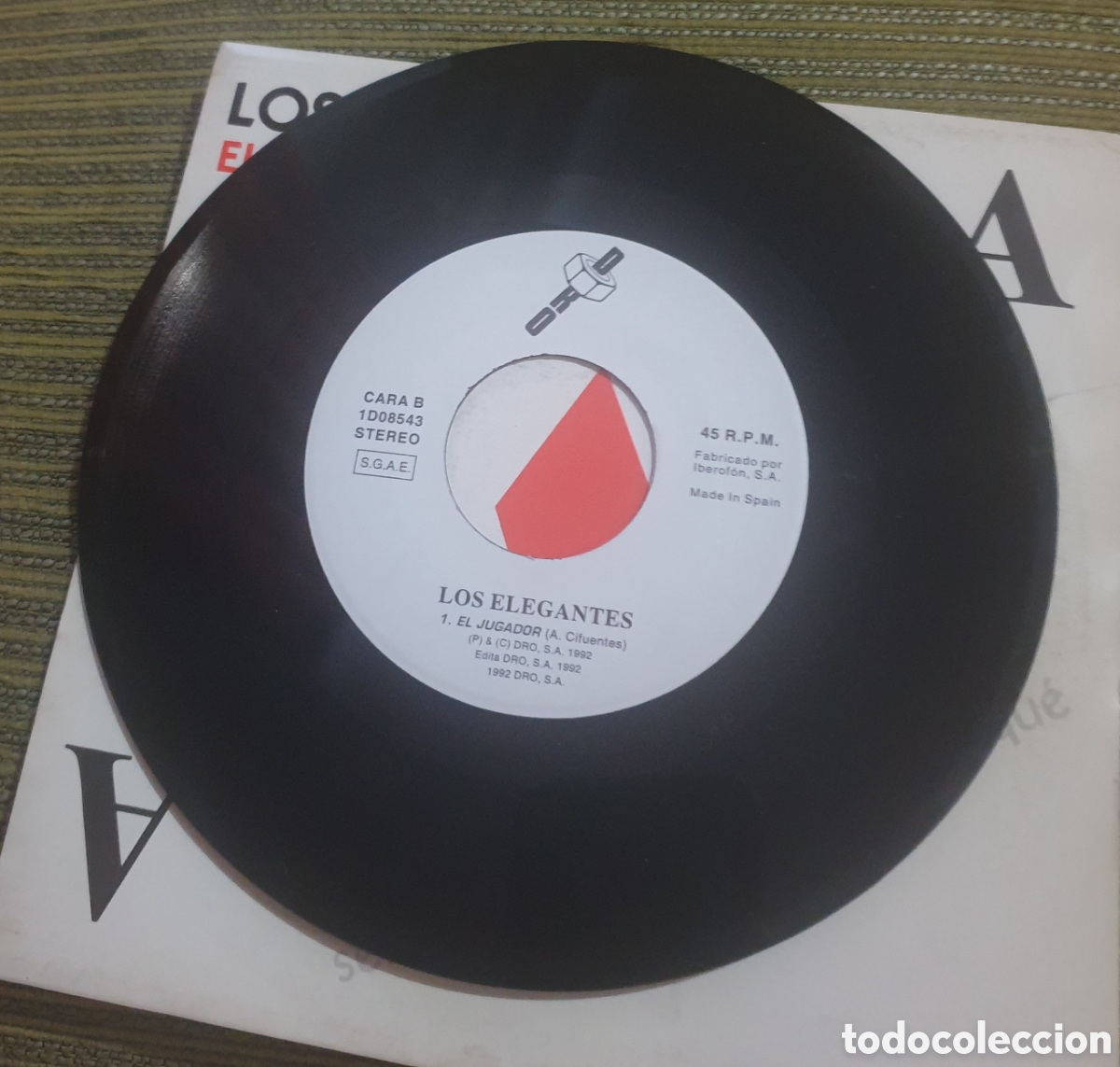 Discos de vinilo: Los elegantes - el jugador - Foto 2