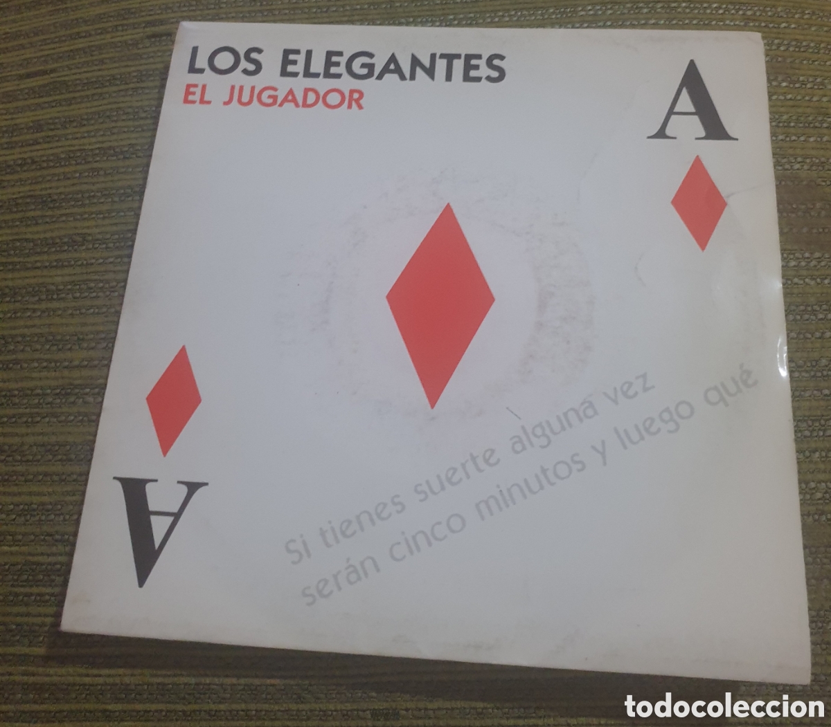 Discos de vinilo: Los elegantes - el jugador - Foto 1