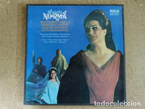 Discos de vinilo: 3 Discos LP.Bellini.Norma.Montserrat Caballe.1973