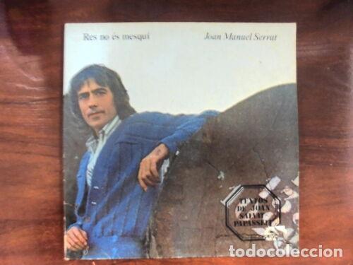 Disques de vinyle: Disco LP.Joan Manuel Serrat.Res no es Mesqui.1977