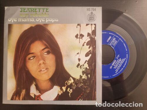 Disques de vinyle: Disco Single 45 R.P.M.Jeanette.Soy Rebelde