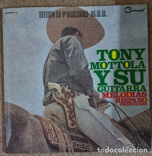 Disques de vinyle: Disco LP.Tony Mottola y su Guitarra.Melodias Hispanoamericanas