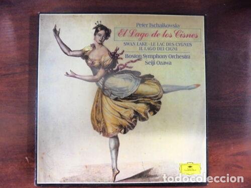 Discos de vinilo: Disco LP.Tschaikowsky.El Lago de Los Cisnes.Caja con 3 discos.Polydor - Foto 1