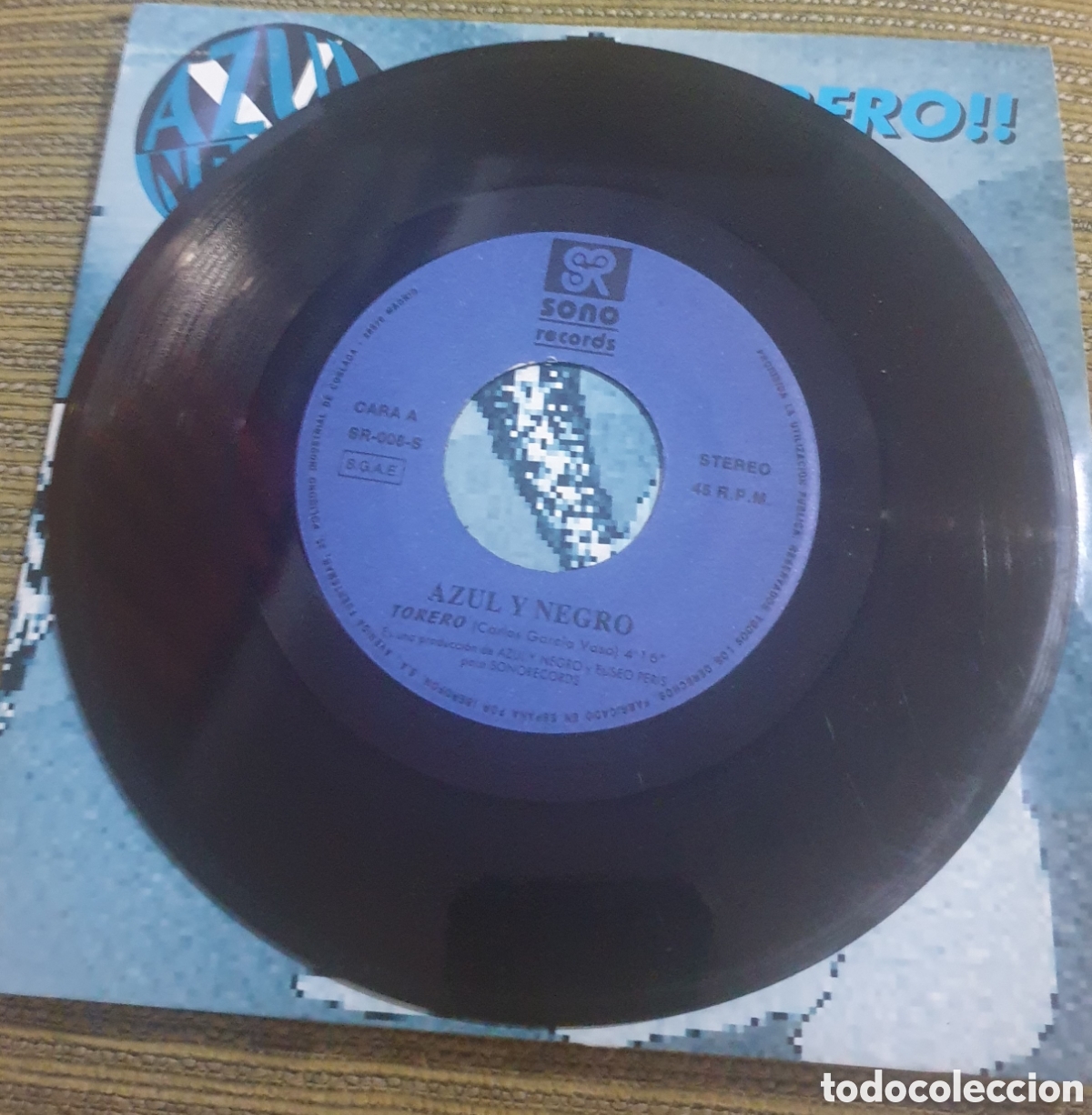 Discos de vinilo: Azul y negro - Torero!! - Foto 2