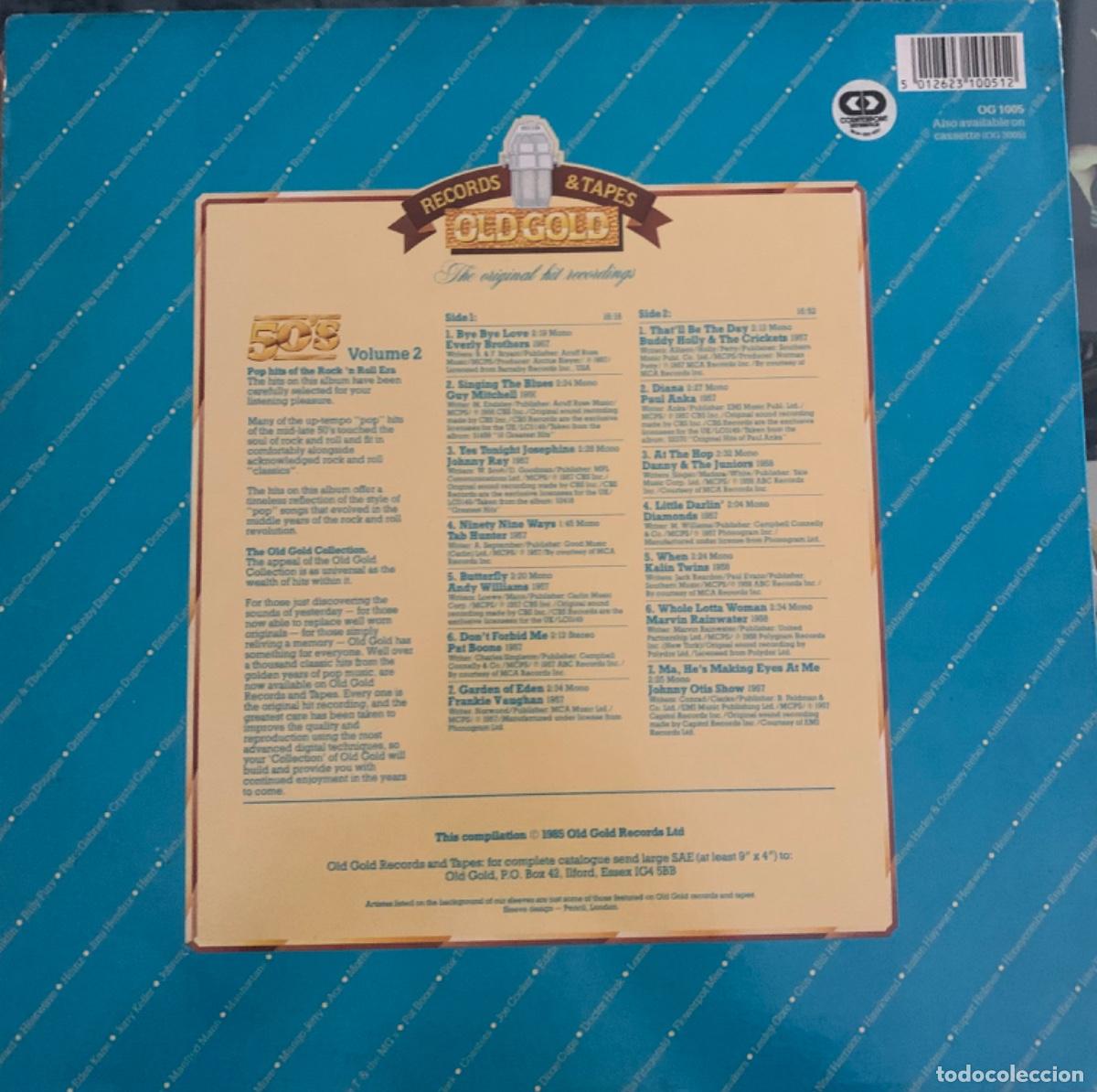 Discos de vinilo: R&eacute;cords & Tapes Old gold 50&rsquo;S Volume 2 - Foto 2