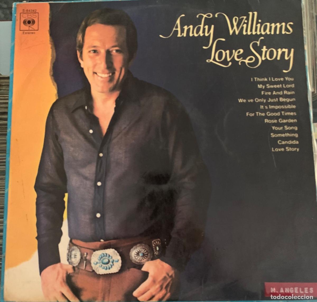Discos de vinilo: Andy Williams Love Story - Foto 1