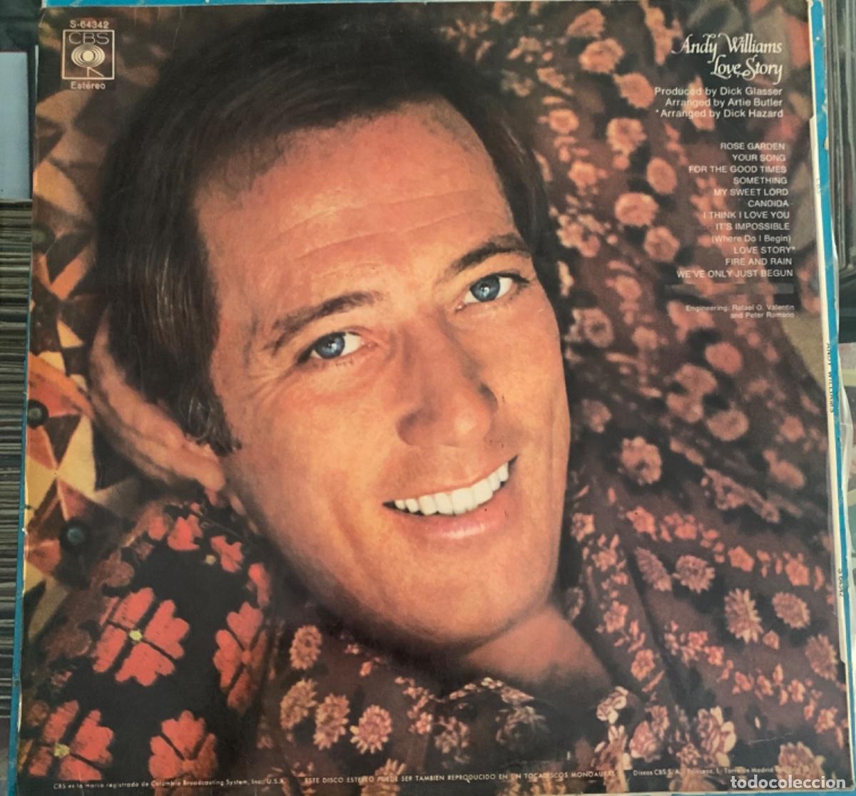 Discos de vinilo: Andy Williams Love Story - Foto 2