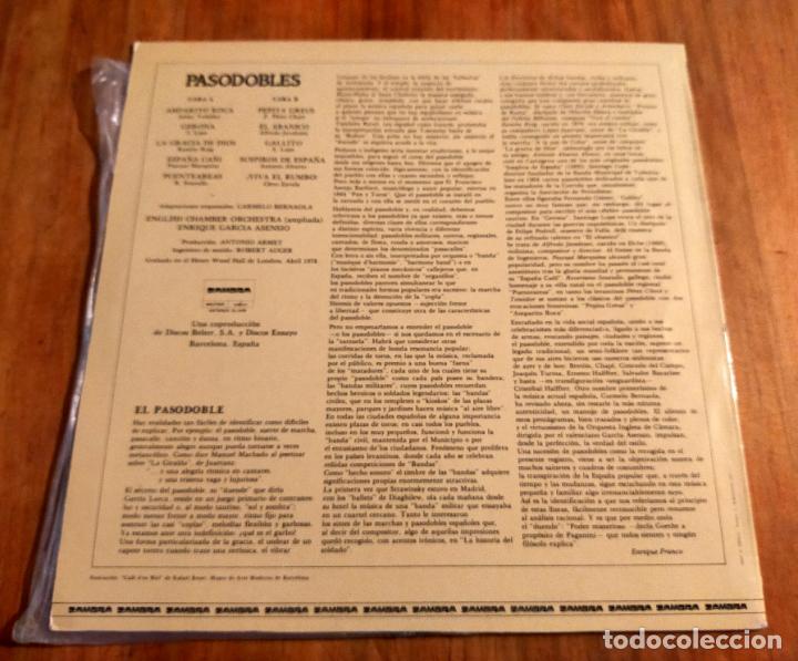 Discos de vinilo: PASODOBLES - LP - Foto 2