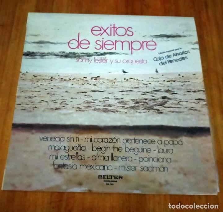 Discos de vinilo: SONNY LESTER Y SU ORQUESTA - EXITOS DE SIEMPRE- LP - Foto 1