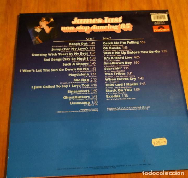 Discos de vinilo: JAMES LAST. NON STOP DANCING 85- LP - Foto 2